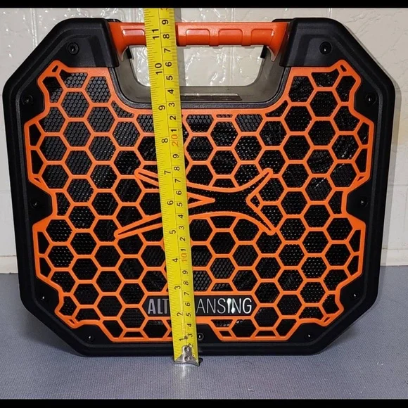 Altec Lansing Rugged Wireless Speaker - Black and Orange - Picture 8 of 10